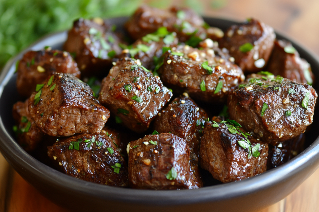 Garlic Butter Steak Bites
