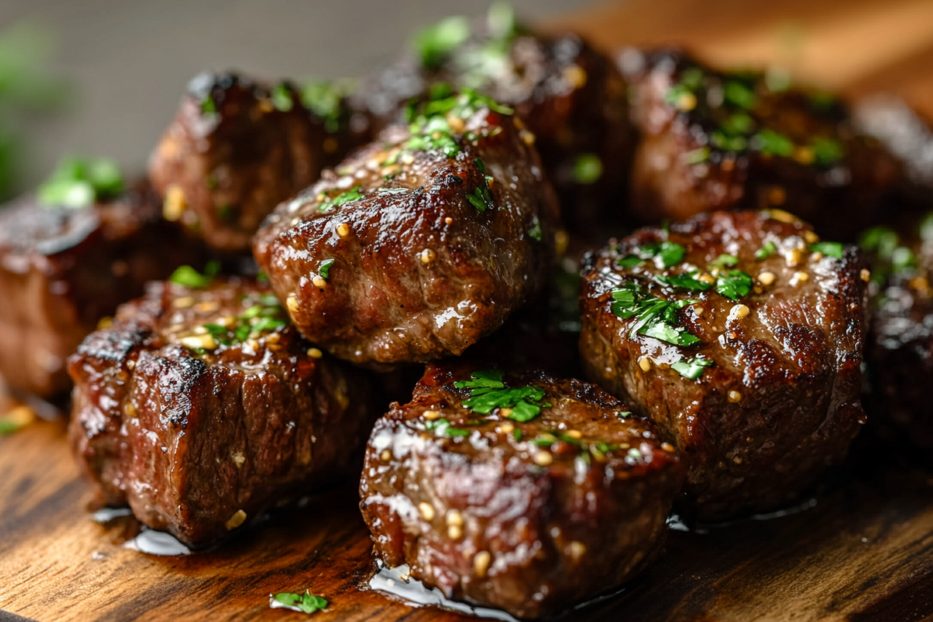 Garlic Butter Steak Bites