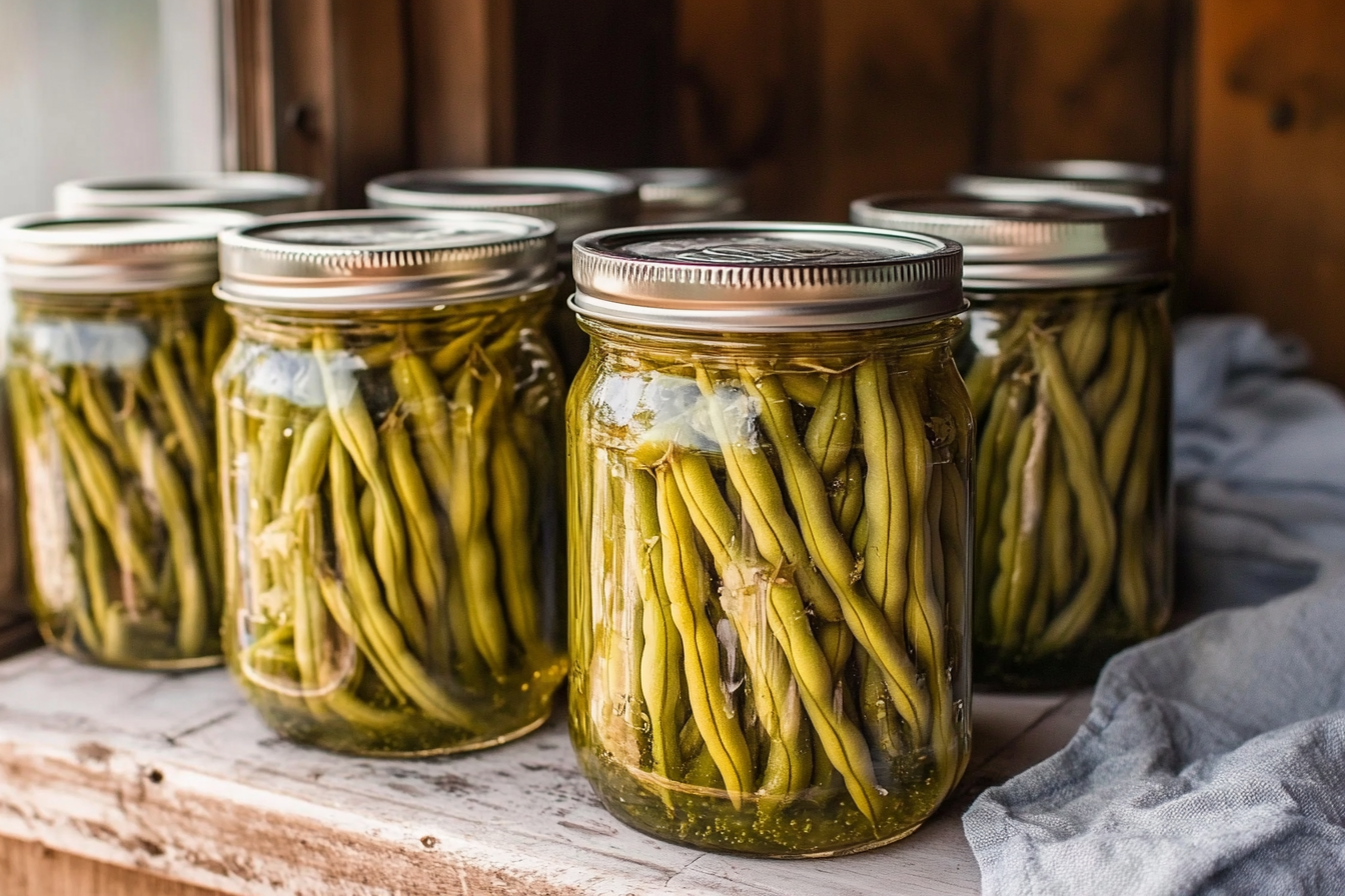 canning green beans