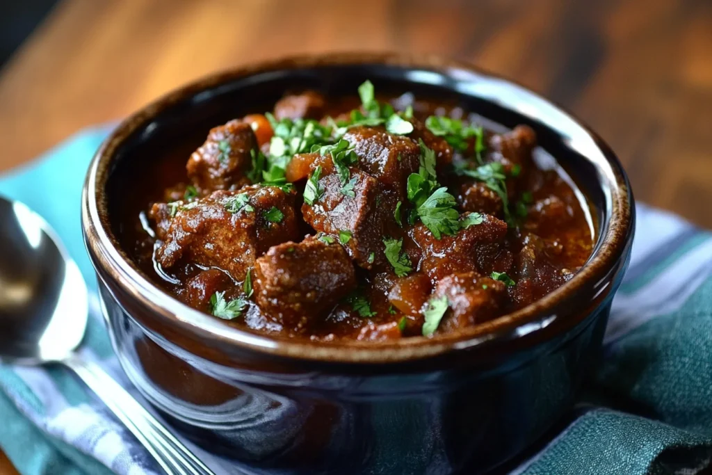 Mahogany Beef Stew