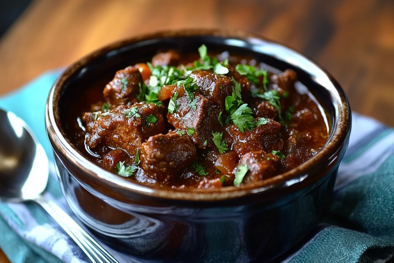 Mahogany Beef Stew