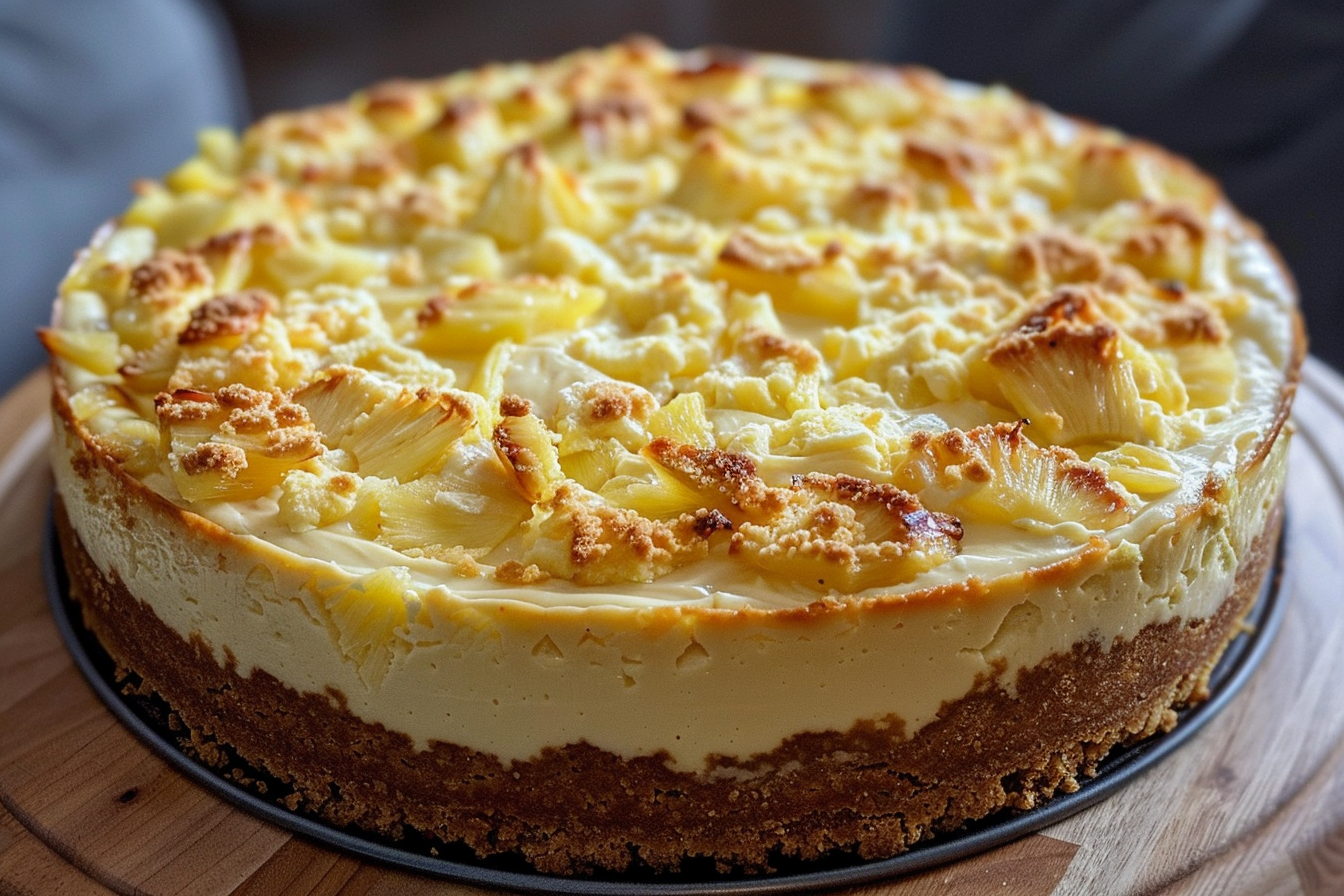 Pineapple Heaven Cheesecake

