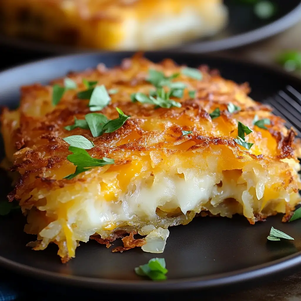 Crispy Cheesy Hash Browns